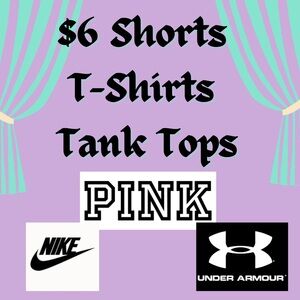 $6 All Shorts T-Shirts Tank Tops